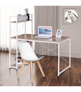 Mesa Escritorio con Estanteria Dobby, en ambiente|SAYEZ|