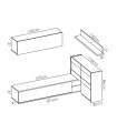 Mueble de Salón Uma, pictograma|SAYEZ|