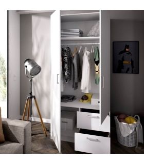 Armario 2 Puertas 2 Cajones Maxi, en ambiente|SAYEZ|