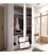 Armario 3 Puertas 2 Cajones Maxi, en ambiente|SAYEZ|