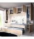 Cama juvenil con Altillo Kwai, en ambiente |SAYEZ|