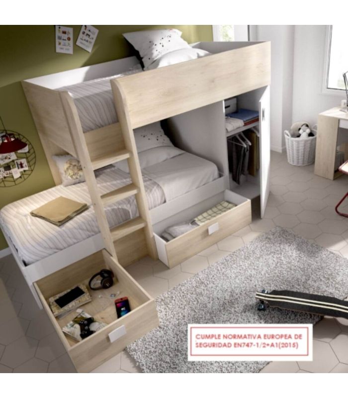 Cama Tren Move, en ambiente|SAYEZ|