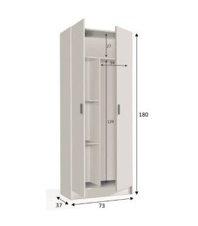 Armario Multiusos 2 puertas, pictograma |SAYEZ|