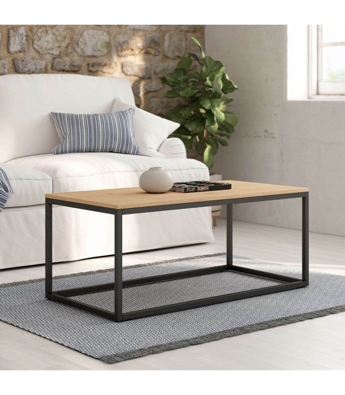 Mesa de centro Pacífico rectangular, en ambiente |SAYEZ|
