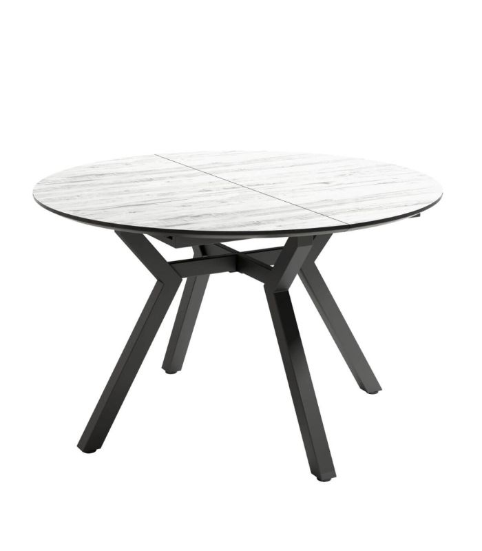 Mesa Redonda Comedor Extensible Cantábrico 120 cm |SAYEZ|