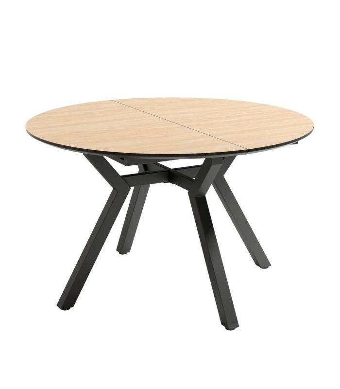 Mesa Redonda Comedor Extensible Cantábrico 120 cm |SAYEZ|