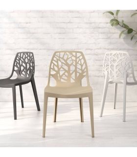 Pack 4 Sillas Praga Exterior, en ambiente |SAYEZ|