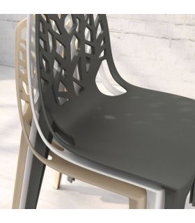 Pack 4 Sillas Praga Exterior, en ambiente |SAYEZ|