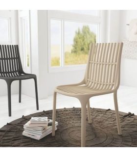 Pack 4 Sillas Milán Exterior, en ambiente |SAYEZ|