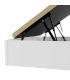 Canapé Premium 135 x 190 Blanco Detalles| SAYEZ |