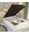 Canapé Premium 135 x 190 Blanco Detalles en Ambiente| SAYEZ |