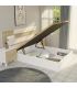 Canapé Premium 135 x 190 Blanco Detalles en Ambiente| SAYEZ |