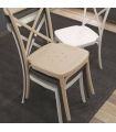 Pack 4 Sillas Roma Exterior, en ambiente|SAYEZ|