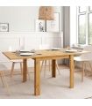 Mesa Comedor Cuadrada 90x90 Extensible Artisan, en ambiente |SAYEZ|