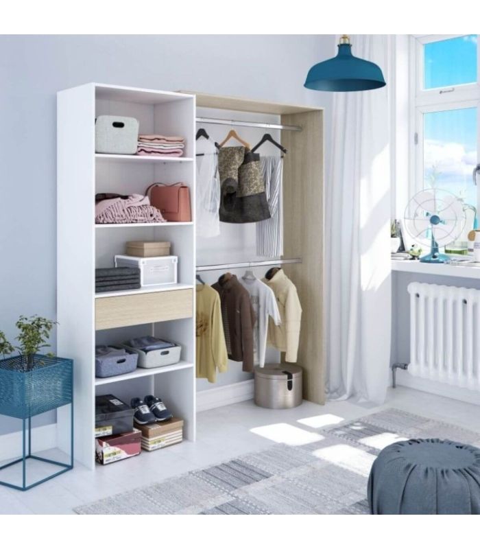 Armario Vestidor 1 Cajón, en ambiente |SAYEZ|