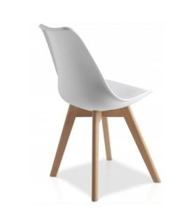 Conjunto Mesa Kendra Mediterraneo y 4 sillas Malmo |SAYEZ|