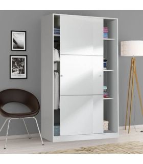 Armario 2 Puertas Correderas 120 cm, en ambiente|SAYEZ|