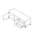 Mueble de Televisión Brooklyn, pictograma|SAYEZ|