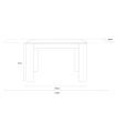 Conjunto Muebles Salón Ness, pictograma|SAYEZ|