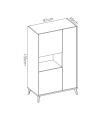 Conjunto Muebles Salón Ness, pictograma|SAYEZ|