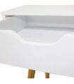 Mesita 2 cajones Fiano Blanca |SAYEZ|