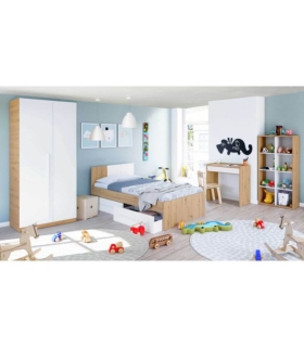 Cama Juvenil Noa con Cajones, en ambiente|SAYEZ|