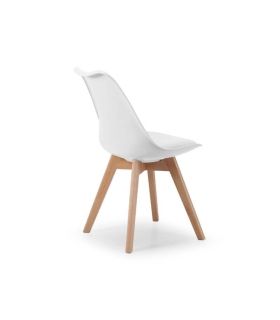 Pack 4 Sillas Trosbi Blancas |SAYEZ|