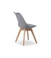 Pack 4 Sillas Trosbi Gris|SAYEZ|