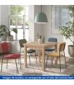 Mesa de Comedor Extensible R10 cerrada en ambiente |SAYEZ|