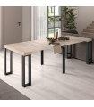 Mesa Consola Extensible Patas Metálicas Sonoma  |SAYEZ|