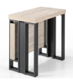 Mesa Consola Extensible Patas Metálicas Sonoma  |SAYEZ|