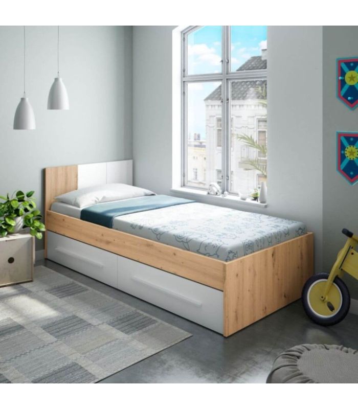 Dormitorio Juvenil Completo Noa, en ambiente |SAYEZ|