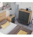 Conjunto de Dormitorio Enzo, en ambiente|SAYEZ|