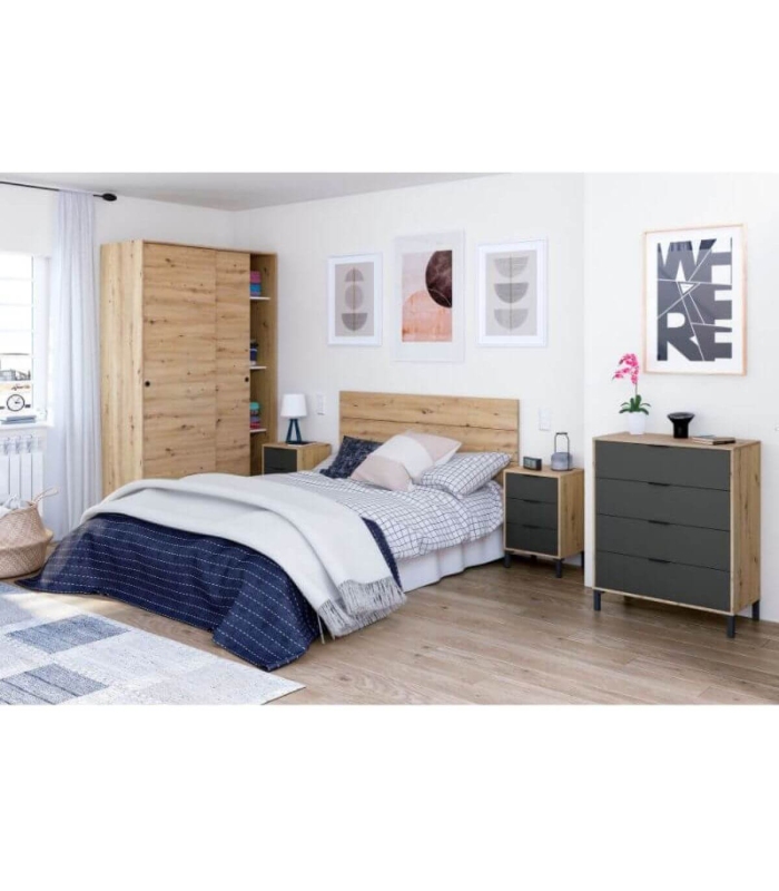 Conjunto de Dormitorio Enzo, en ambiente|SAYEZ|