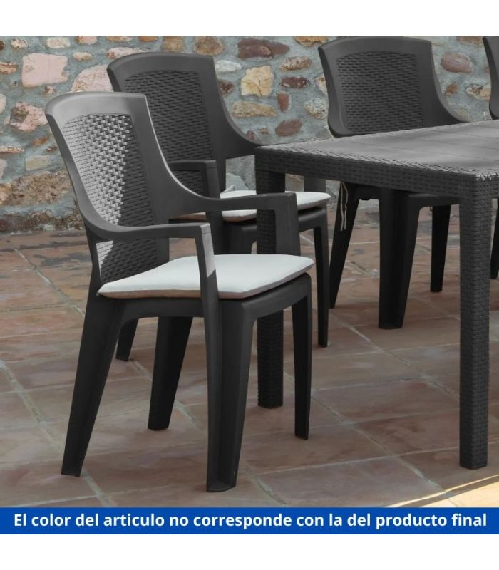 Pack 2 Cojines Silla Reversible Taupe/Beige|SAYEZ|