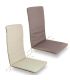 Pack 2 Cojines Sillón Posiciones Reversible Taupe/Beige |SAYEZ|