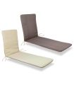 Pack 2 Cojines Tumbona Reversible Taupe/Beige |SAYEZ|