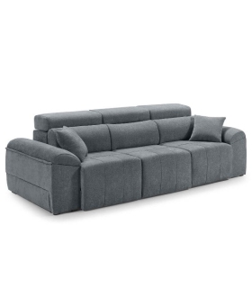 Sofá Lineal 3 Plazas Irage Steel 280 cm |SAYEZ|