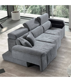 Sofá Lineal 3 Plazas Irage Steel 280 cm |SAYEZ|