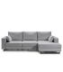Sofá Chaiselongue 2 Plazas Monit Gris 300 cm Visto Frente Derecha |SAYEZ|