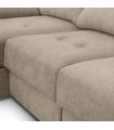 Sofá Chaiselongue 2 Plazas Cario Sand 285 cm |SAYEZ|