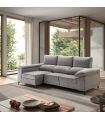 Sofá Chaiselongue 2 Plazas Oford Marengo 265 cm Vista Frente Izquierda Ambiente |SAYEZ|