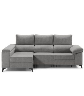 Sofá Chaiselongue 2 Plazas Oford Marengo 265 cm Vista Frente Izquierda |SAYEZ|