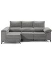 Sofá Chaiselongue 2 Plazas Oford Marengo 265 cm Vista Frente Izquierda |SAYEZ|