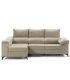 Sofá Chaiselongue 2 Plazas Oford 265 cm Beige Vista Frente Izquierda |SAYEZ|