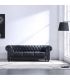 Sofá 3 Plazas Xester Negro 205 cm |SAYEZ|