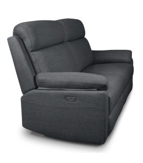 Sofá Lineal 3 Plazas 2 Relax Eléctrico Nyx Marengo 198cm |SAYEZ|