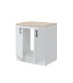 Conjunto Muebles Cocina 400 cm NOVA,  Mueble Bajo 2 puertas Fregadero | SAYEZ |