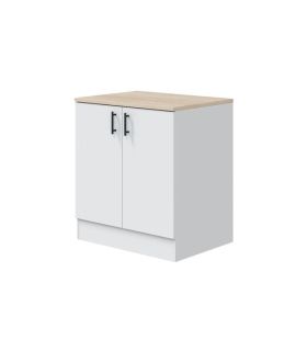 Conjunto Muebles Cocina 400 cm NOVA,  Mueble Bajo 2 puertas Fregadero | SAYEZ |