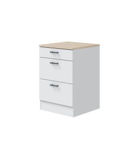 Conjunto Muebles Cocina 400 cm NOVA,  Mueble BAJO 3 cajones | SAYEZ |